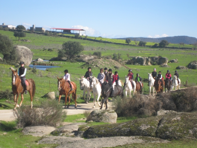 Passeggiate a cavallo a Cáceres 