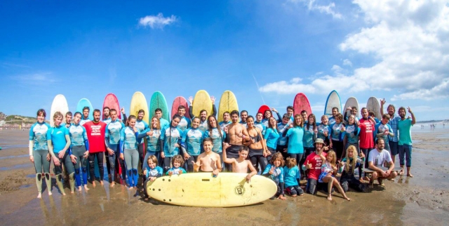 grupo de surf