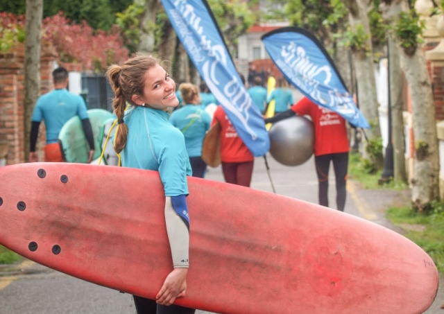  transportando a mesa de surf