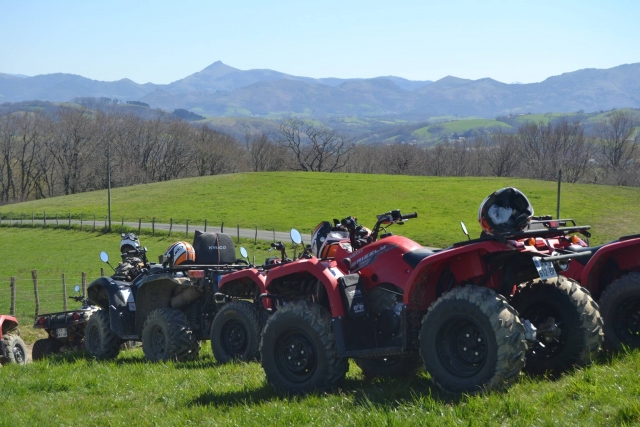 Quads y naturaleza en el País Vasco Francés
