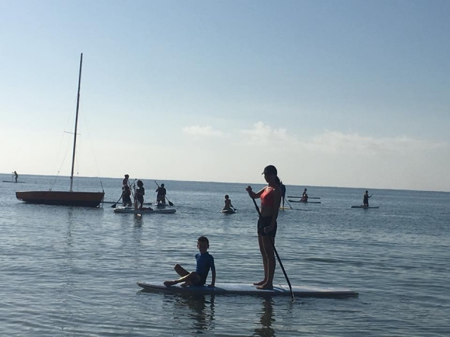  com o surf de paddle 