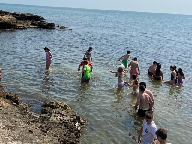 jogos na praia de Orpesa 