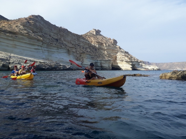  Paddeln entlang der Küste von Cabo de Gata 