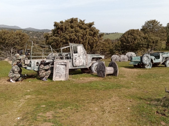 Campo de gotcha en Colmenar