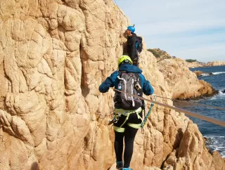 Via ferrata de iniciação em Alicante