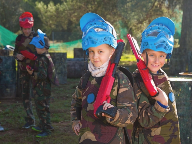 Palle illimitate per bambini di paintball, Palma de Cervelló