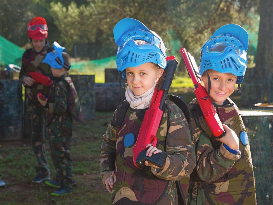  Paintball para crianças 