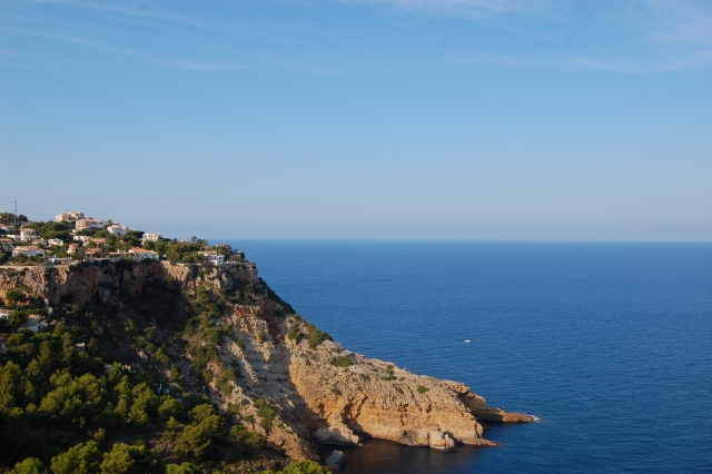  Petit avion vol le long de la côte valencienne