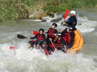 Rafting in the Genil River, 4 hours, children