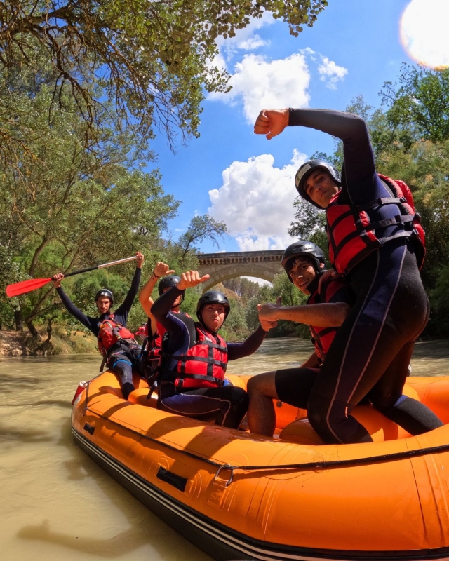 Rafting lungo il fiume Genil 