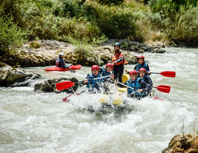 Rafting-Abfahrt 
