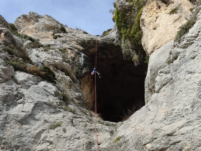Trockenes Canyoning im Barranco del Pinar, 5 Stunden