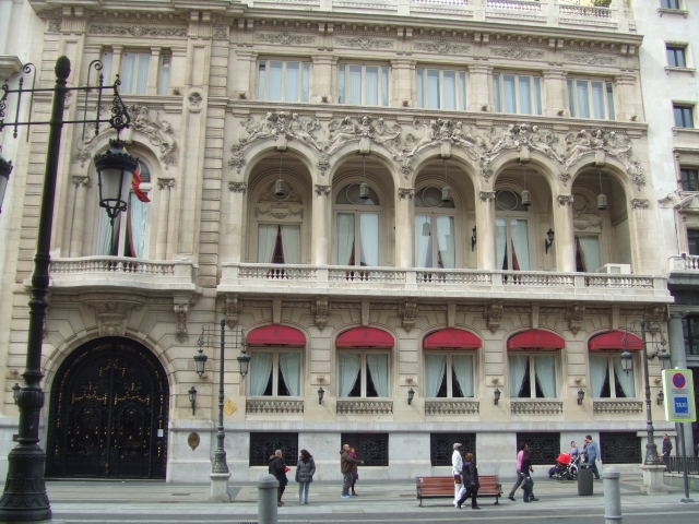 Casino de Madrid en la calle de Alcala