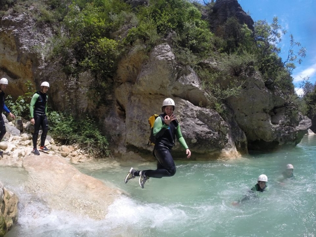  Canyoning Salto 