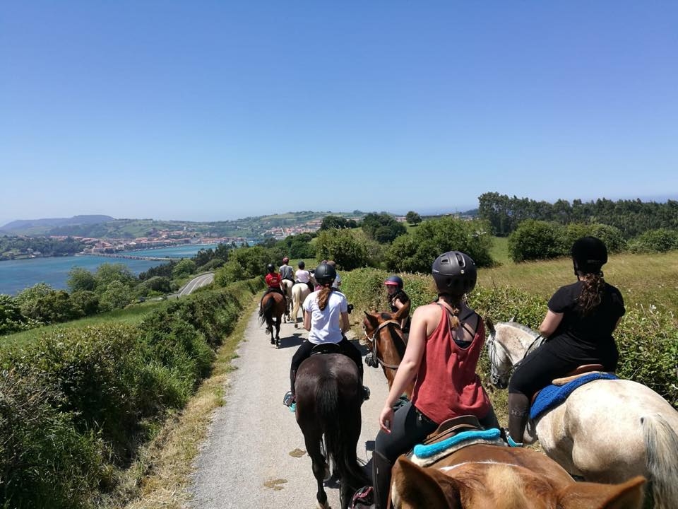  Enjoy a horseback ride in Santillán