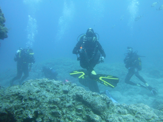  Suspended diver 