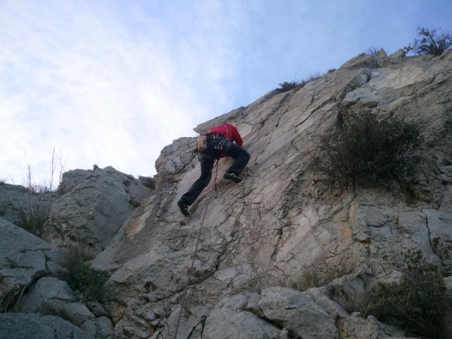  We will ascend 100 meter routes 