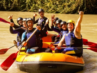 Genil rafting descent + via ferrata in Archidona