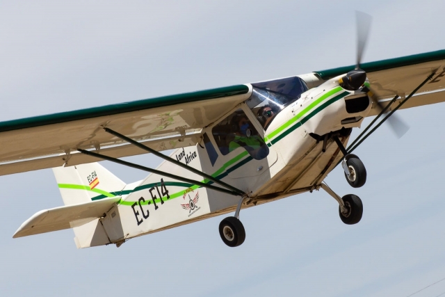Vuelo en ultraligero en Toledo