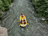Descenso de rafting en el río Garona desde Les, 4h