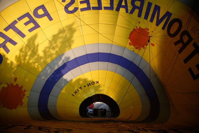  Innenraum des Ballons 