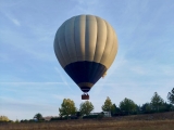 Balloon route through Rioja vineyards for children + lunch