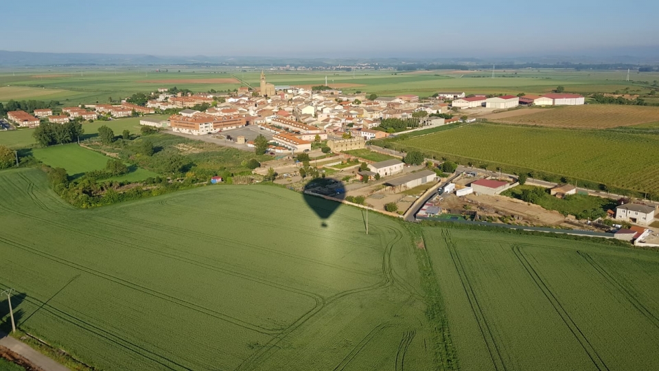 L'ombra della mongolfiera 