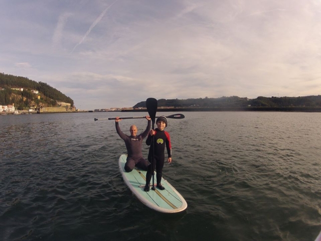 Paddle surf para grandes y pequenos en Asturias