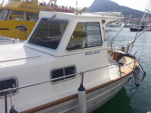 Boot für einen Angeltag 