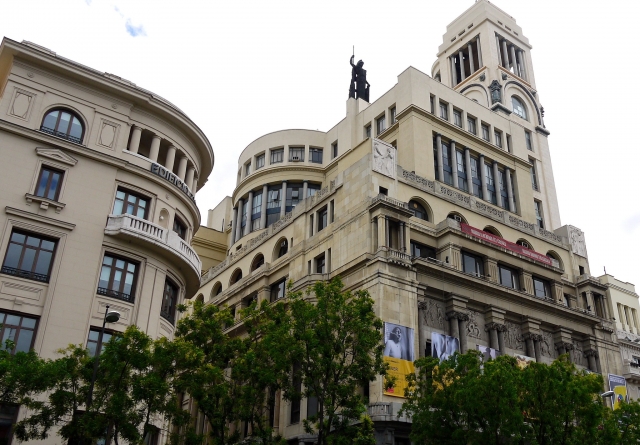 Vista del Círculo de Bellas Artes