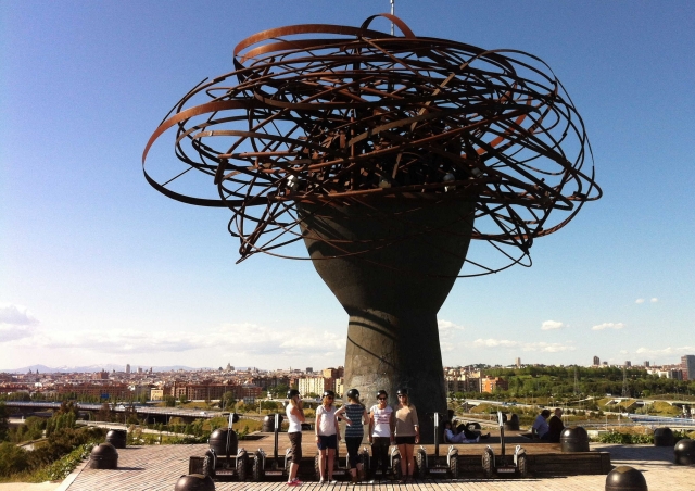  Segway route through Madrid Río 