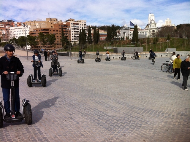  Puerta del Rey with the segways 