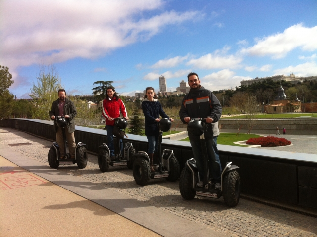  Segways in Madrid Río