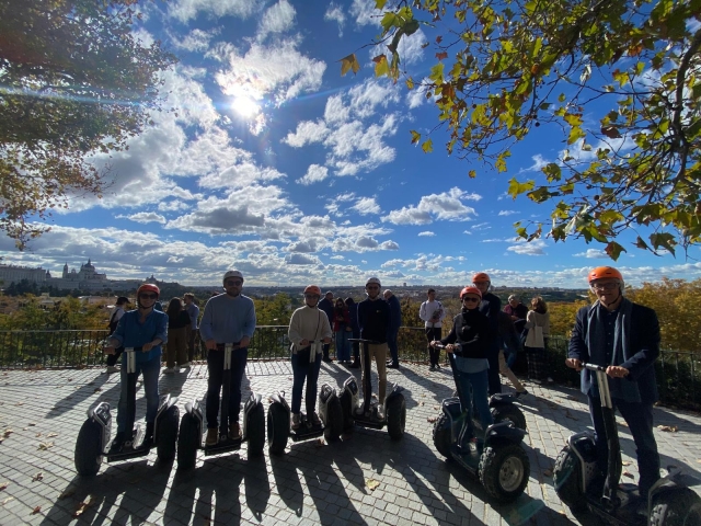 Mirador del Templo en segway