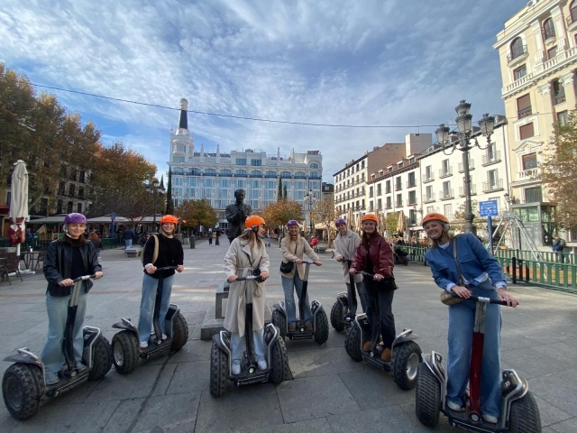 Visita Madrid en segway