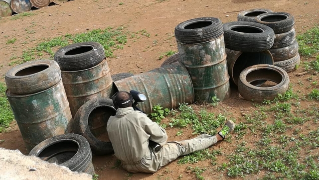  Circuit with tires 