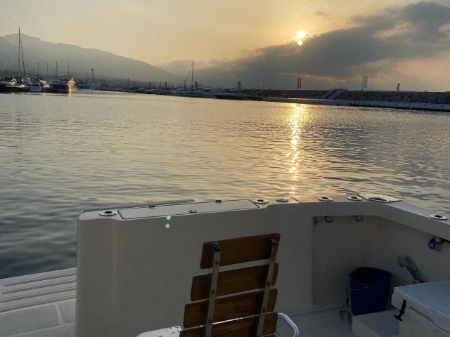  Sunset dalla nave 