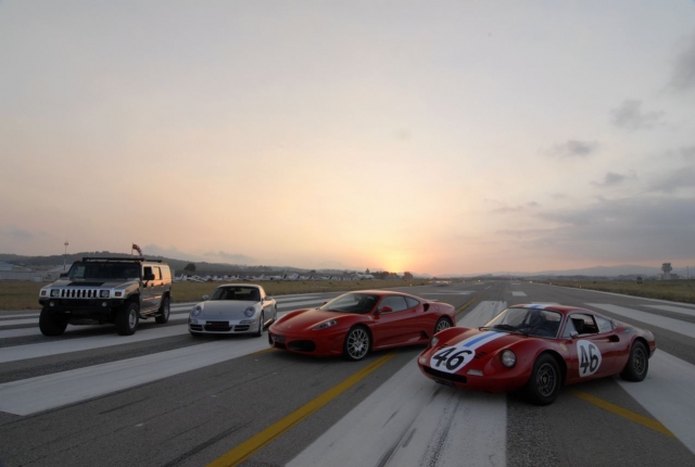 Parte della nostra flotta di supercar 
