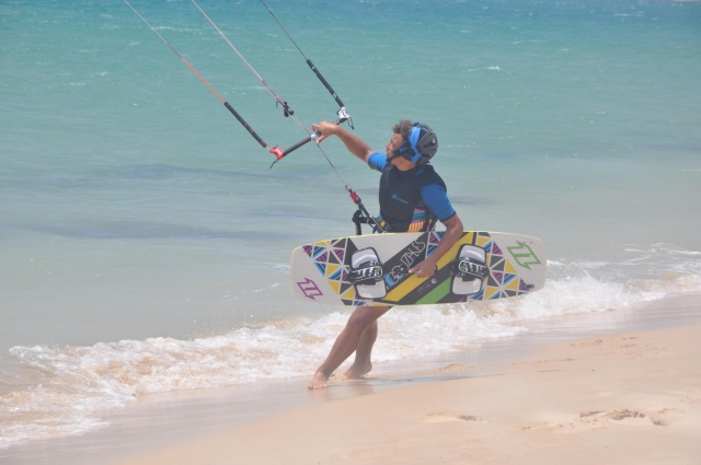  Pratique du kitesurf 