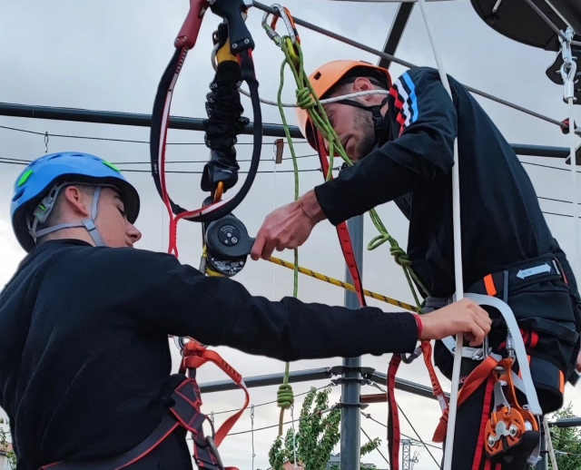 Preparing the technical equipment 