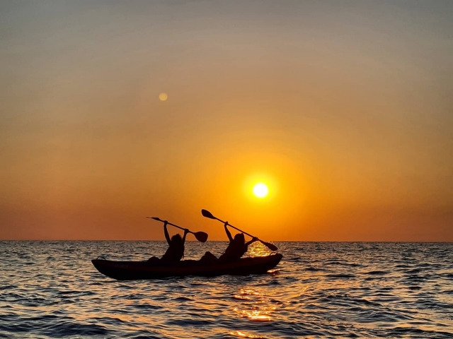 Experiencias en kayak en la playa de Gandia