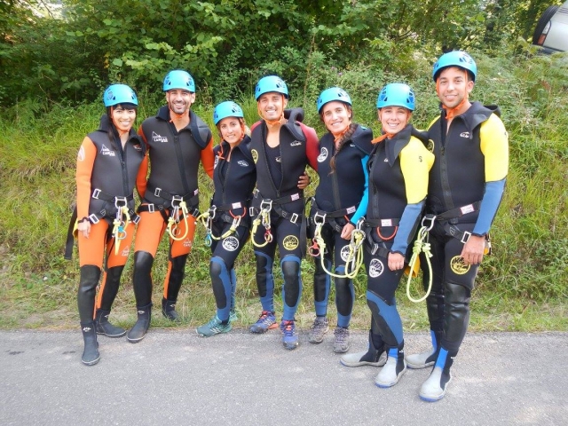  Partecipanti al canyoning 