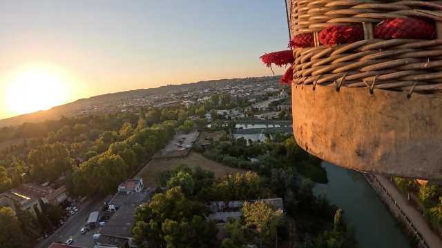 Balloon ride in Aranjuez with breakfast and HD video
