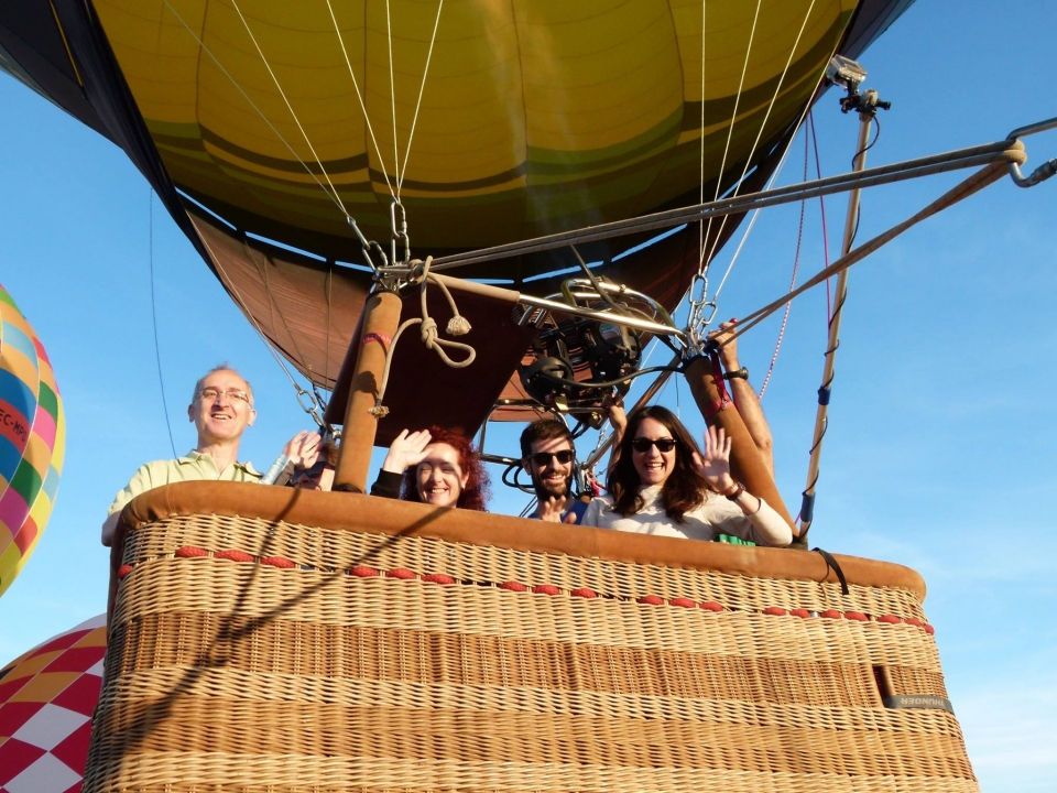 A punto del despegue