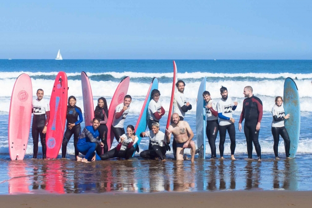  Groupe Surf Camp à 