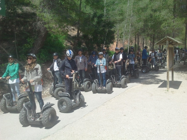  Beginn der Segway-Route 