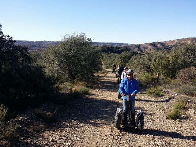  Segway-Route durch die Sierra de Guara