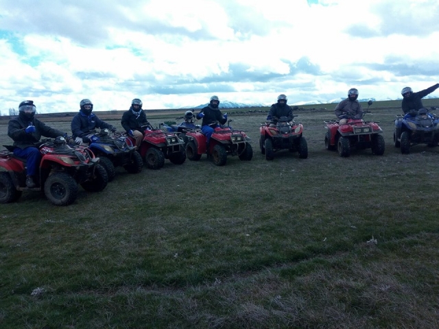  Row of quads 