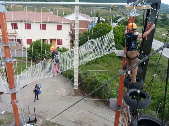 Ascendiendo a la ultima planta