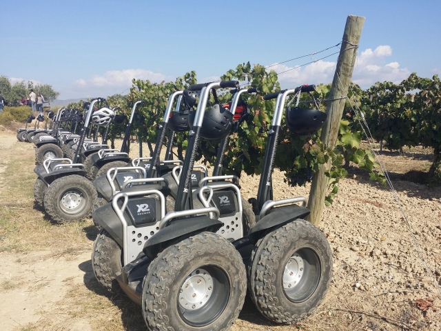  Segways préparés pour la route rurale 
